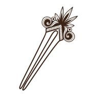 Hairpin with decoration N2