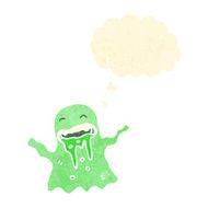 cartoon spooky ghost N128