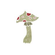 retro cartoon toadstool N2