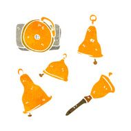 retro cartoon bells
