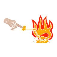 magic spell hand cartoon N2