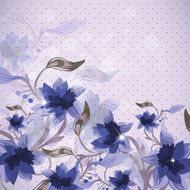 Beautiful floral background N9