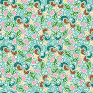 abstract floral pattern N17