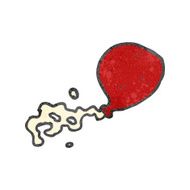 retro cartoon balloon