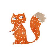 retro cartoon fox N2