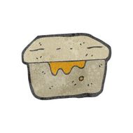 retro cartoon lunch box