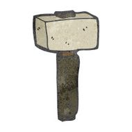 retro cartoon mallet N3