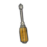 retro cartoon screwdriver