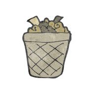 retro cartoon rubbish bin N2