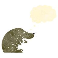 retro cartoon bear N3