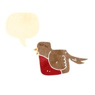 retro cartoon robin N3