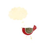 retro cartoon robin N4