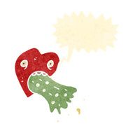 retro cartoon love sick heart N3