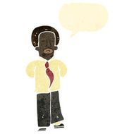 retro cartoon man with speech bubble N2