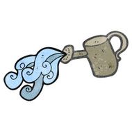 watering can cartoon N25