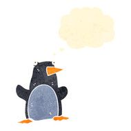 retro cartoon penguin N5