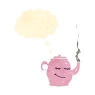 retro cartoon teapot N4