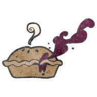 retro cartoon cherry pie N2