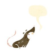 retro cartoon mouse N4