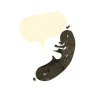retro cartoon sausage N2