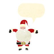 retro cartoon santa N2