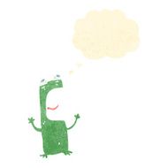 retro cartoon frog N3