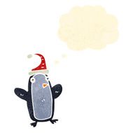 retro cartoon penguin N9