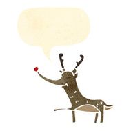 retro cartoon reindeer N3