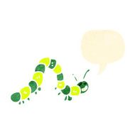 funny cartoon caterpillar N4