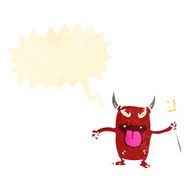 cartoon little devil N135