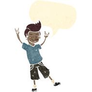 cartoon rock music fan N3