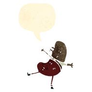 funny bean shaped man cartoon N8