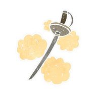 retro cartoon sword N2