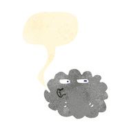 whistling cloud retro cartoon N2
