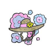 cartoon summer hat N27