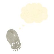 retro cartoon spooky skull N3