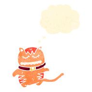 retro cartoon cat N10