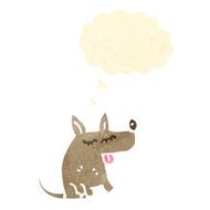 retro cartoon little dog N5