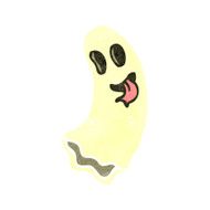 funny cartoon ghost N111