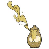 retro cartoon honey pot N2
