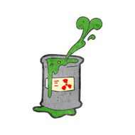 retro cartoon toxic waste N3