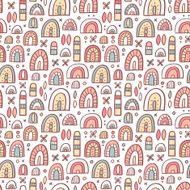 Funny shapes pattern