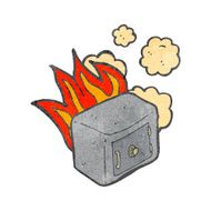 retro cartoon safe N2