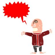 cartoon shouting man N65