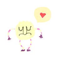 cartoon cloud head creature