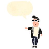 retro cartoon cool guy N2