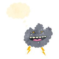 cartoon storm cloud N15