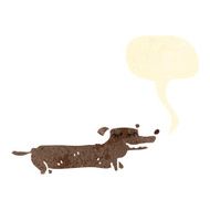 cartoon little dog N136