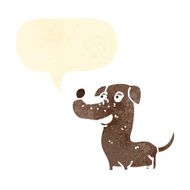 funny little dog cartoon N8