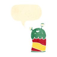 Cartoon Alien N158